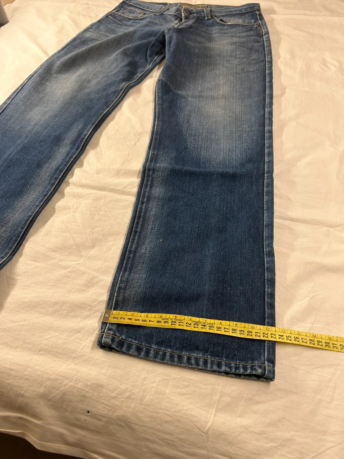 Jean recta azul coockers jeans 44 vintage bordado en la parte posterior talla 44 – photo 6